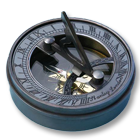 Compass for finding direction